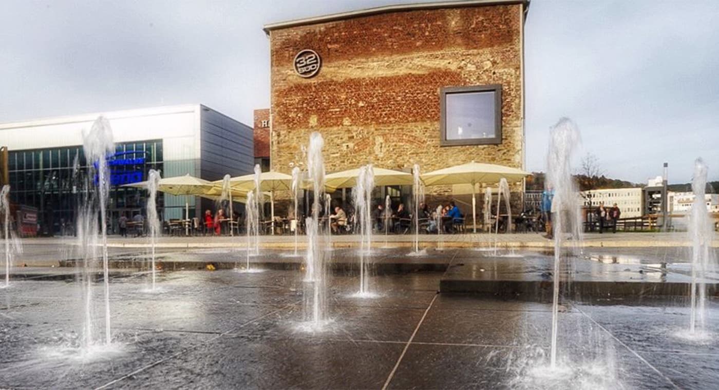 Terrasse auf dem Steinmüllergelände